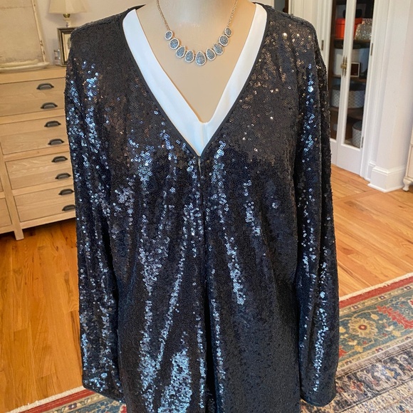 Anna-Kaci Sequin Jacket - Size L - Picture 3 of 14